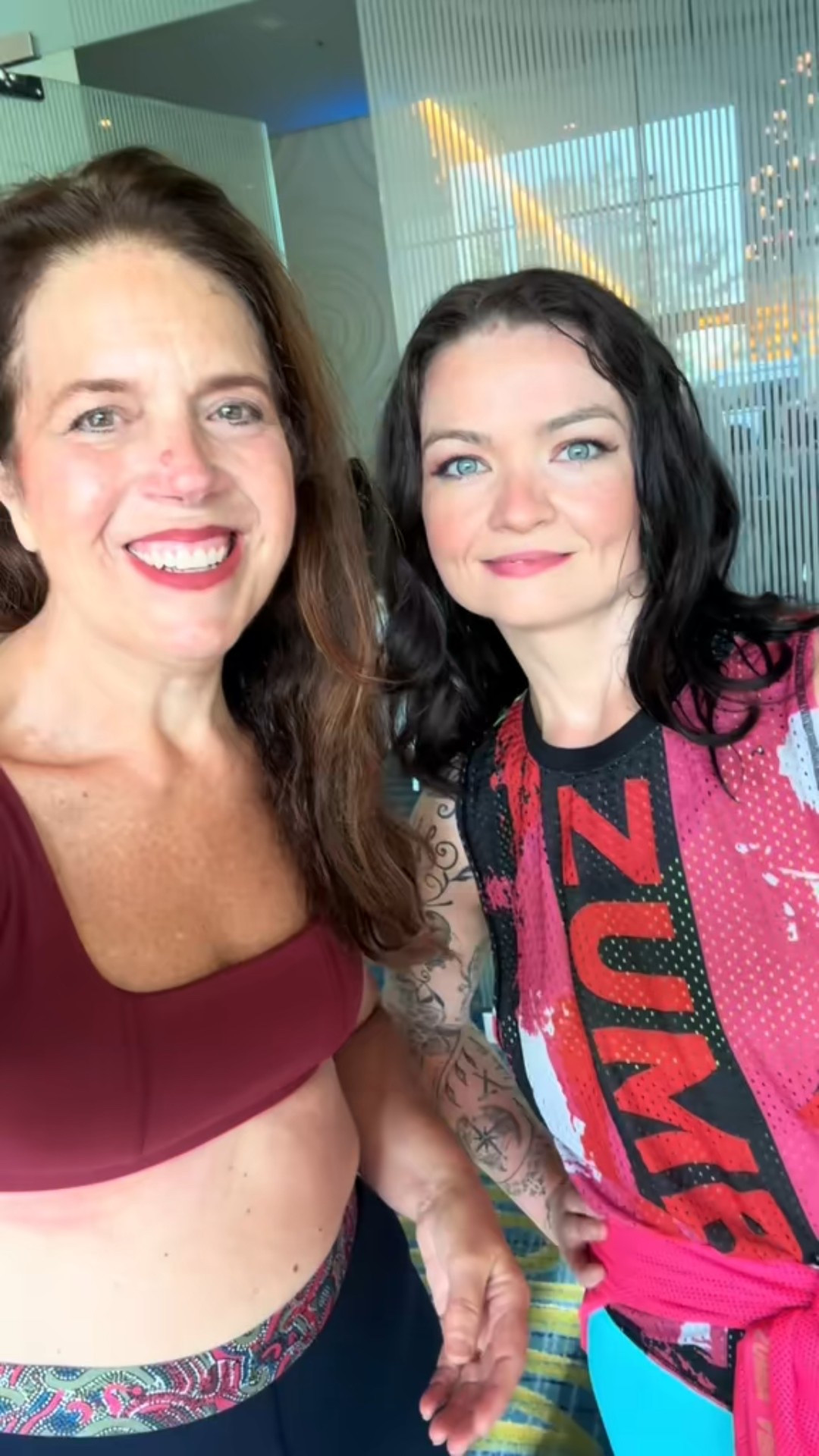 When you support each other from the beginning and always pick up where you left off when you come back together, you know you’ve got your girl💃🏻💃🏻

Just two girls who saved themselves, 22+ for me and 17+ years ago for @Yelena | 305lbs to 140lbs , with the help of Bariatric surgery, clean nutrition , exercise, glp1, mental health /mindset care and showing up everyday to manage our chronic conditions (obesity & Lipedema just to name two) [ Did you know that there are 108 comorbidities that go along with obesity?!😳]

SO happy I was able to take Yelena’s Zumba class 2 days in a row at the @Obesity Action Coalition 20th Anniversary Conference in Washington, DC since letting go of this 74 lbs of recurrence since Nov 2023.  

I think I may have a renewed interest in getting into a regular Practice of attending @Zumba Fitness class! 

Would you take a Zumba class?

#LTKOver40 #LTKMidsize #LTKActive