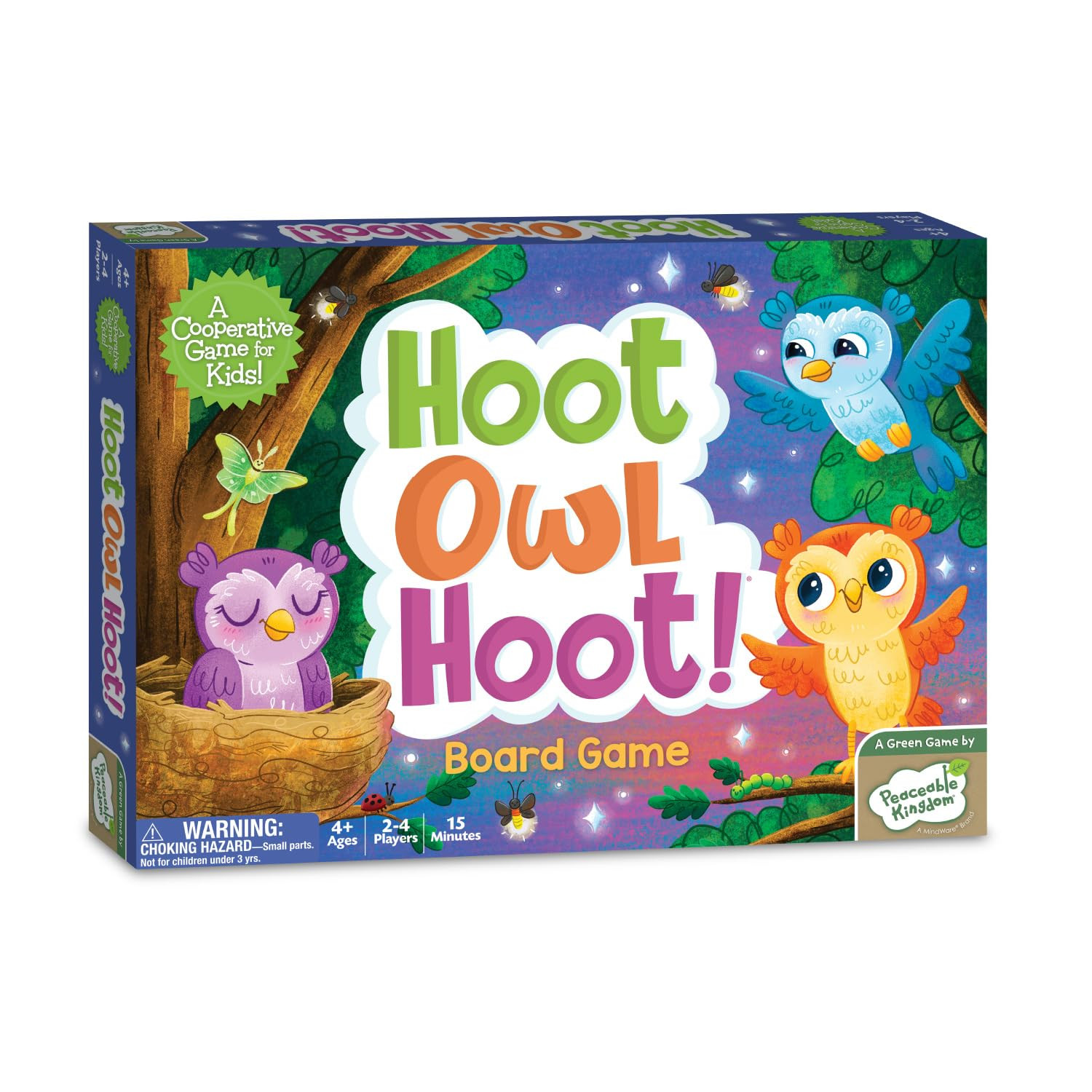 Peaceable Kingdom Hoot Owl Hoot - Cooperative Matching Game For Kids | Amazon (US)