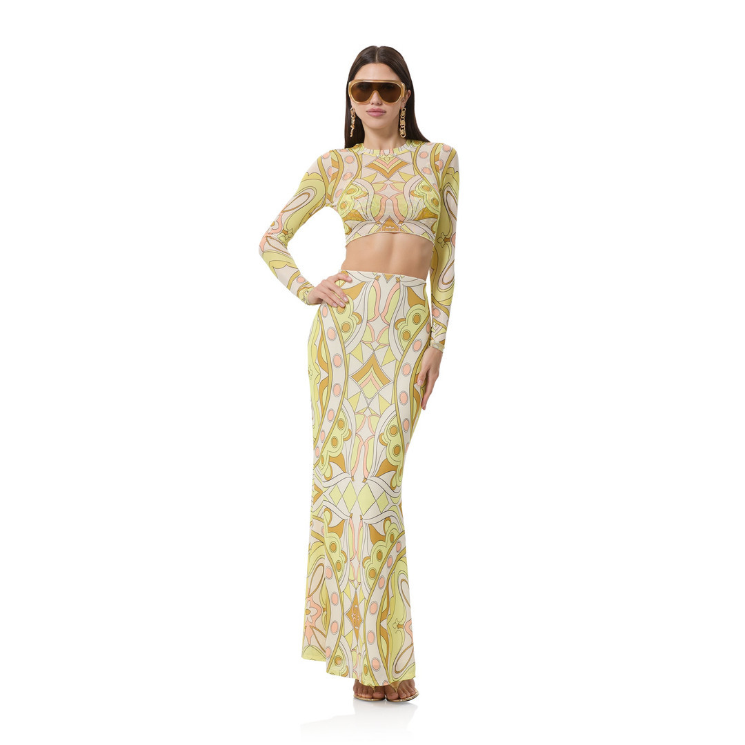 Hardin Top - Geo Scarf | ShopAFRM