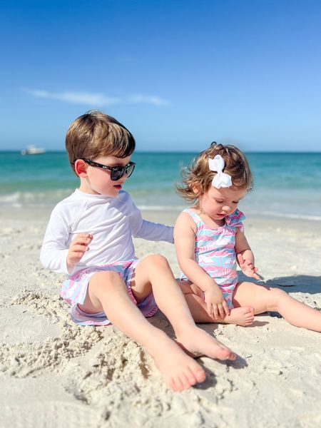 Salty air & sandy toes 🐚🏖️ These cuties love the beach as much as their mama!

#LTKswim #LTKfamily #LTKbaby