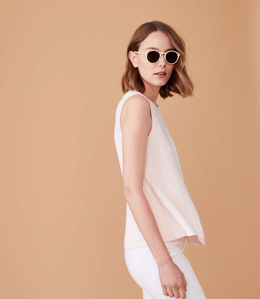 Lou & Grey Signaturesoft Seamed Swing Tank | LOFT