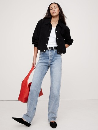 High-Rise 90s Straight Jean | Banana Republic (US)