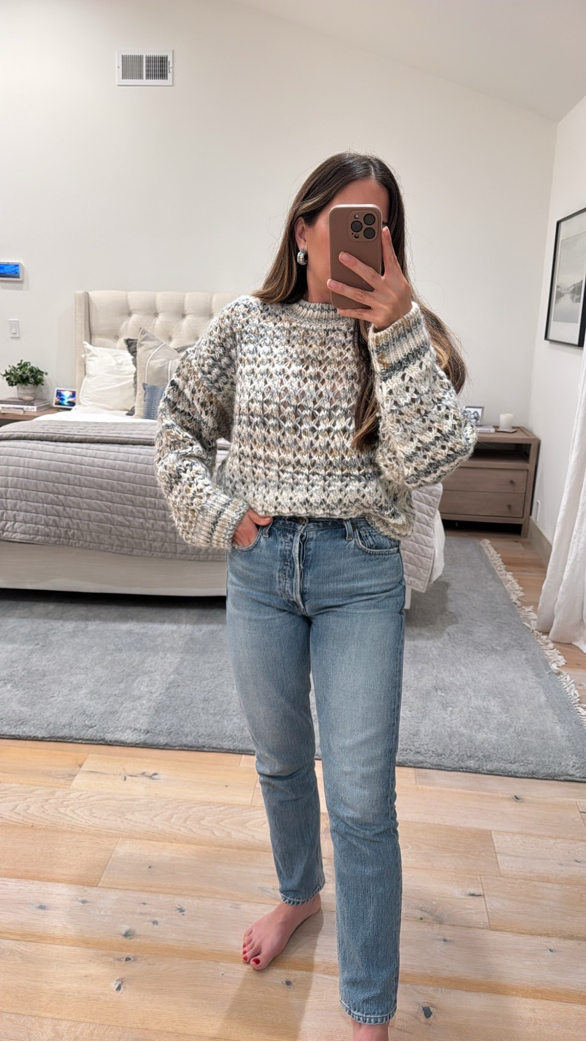 Winter Sweater 

#jeans

#LTKSeasonal #LTKootd