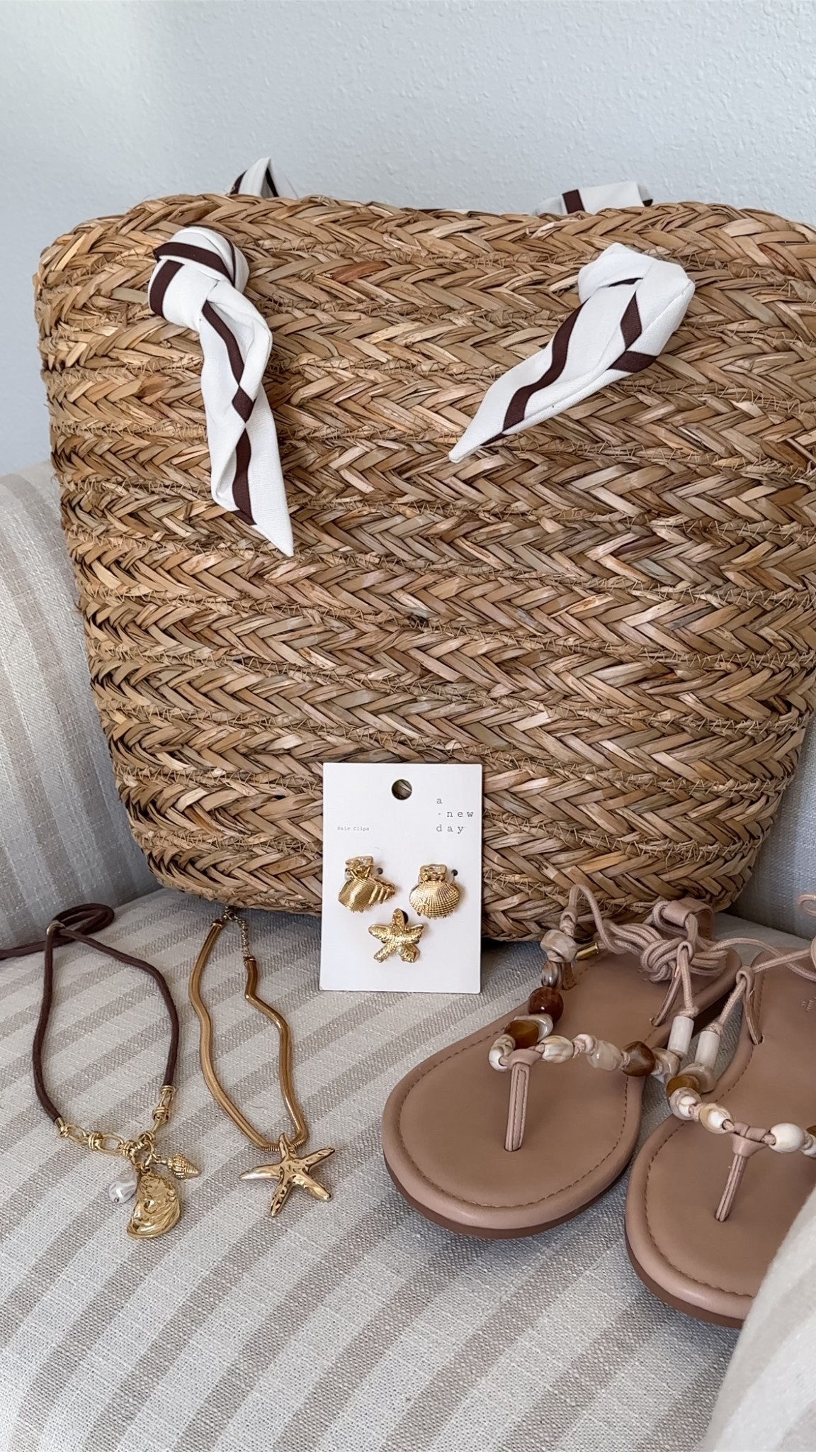 Coastal / beachy accessories from target! 

#LTKShoeCrush #LTKFindsUnder50 #LTKSeasonal