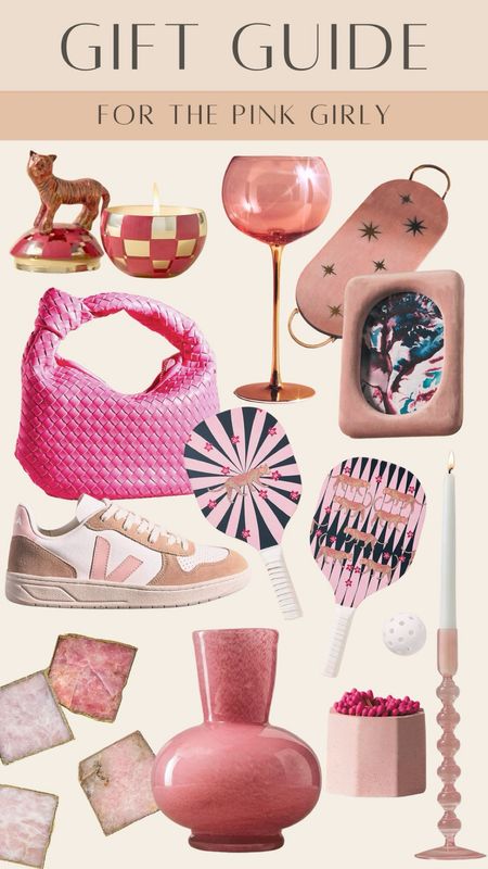 Gift guide for the pink girly - pink gifts - gifts for her - gifts for girly girls - Anthropologie gifts - unique gift ideas - unique gifts for herr

#LTKHoliday #LTKGiftGuide #LTKstyletip