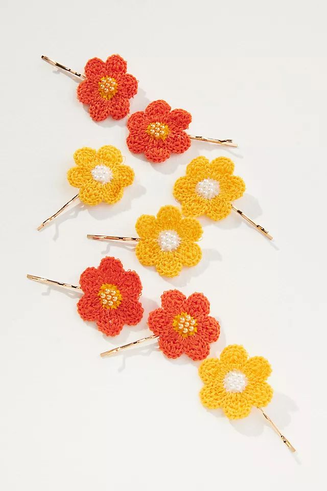 Multicolored Floral Bobby Pin | Anthropologie (US)