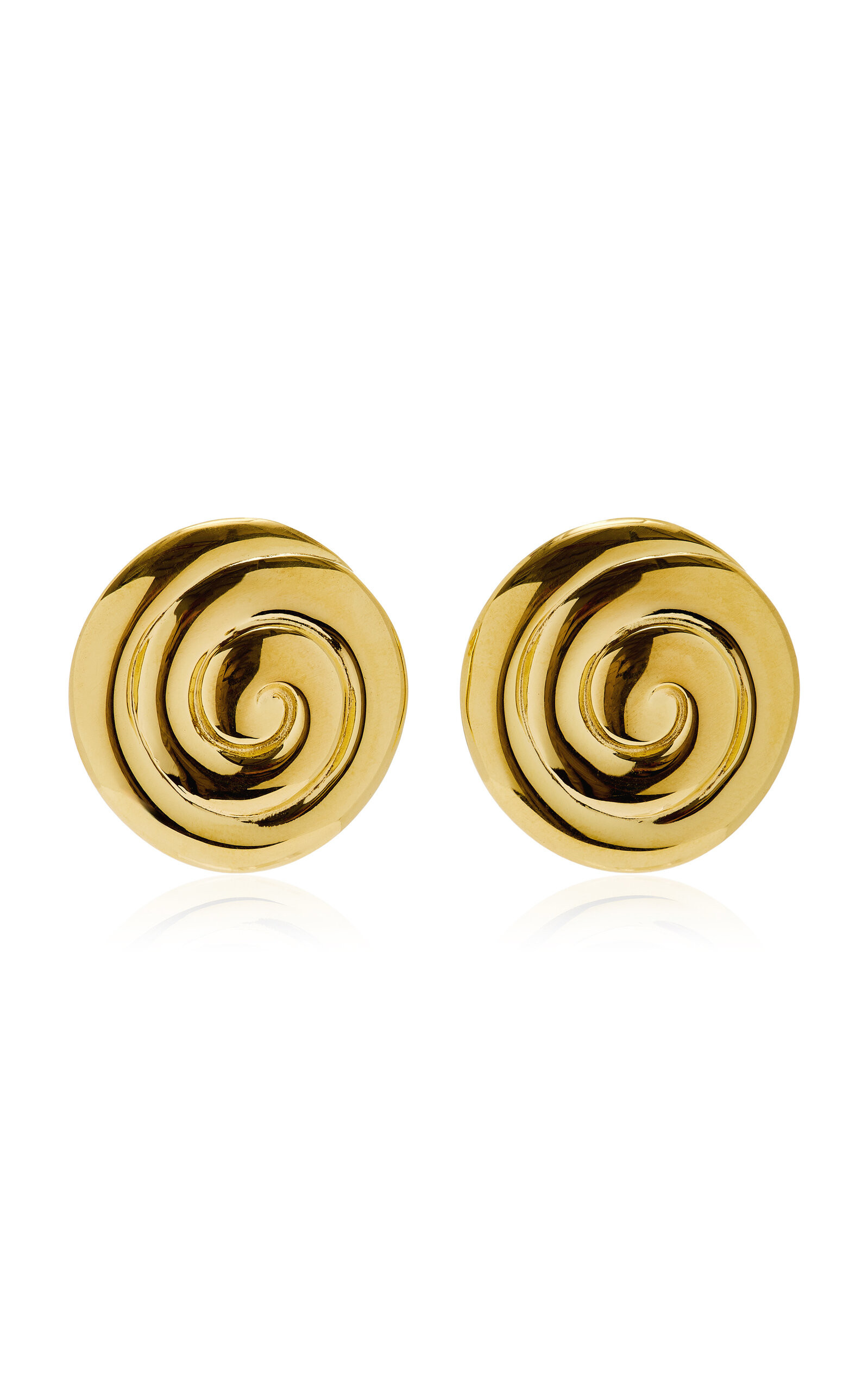 Uzu Mid 18K Yellow Gold Vermeil Earrings | Moda Operandi (Global)