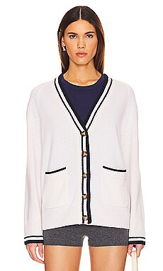Cashmere Varsity Cardigan
                    
                    White + Warren | Revolve Clothing (Global)