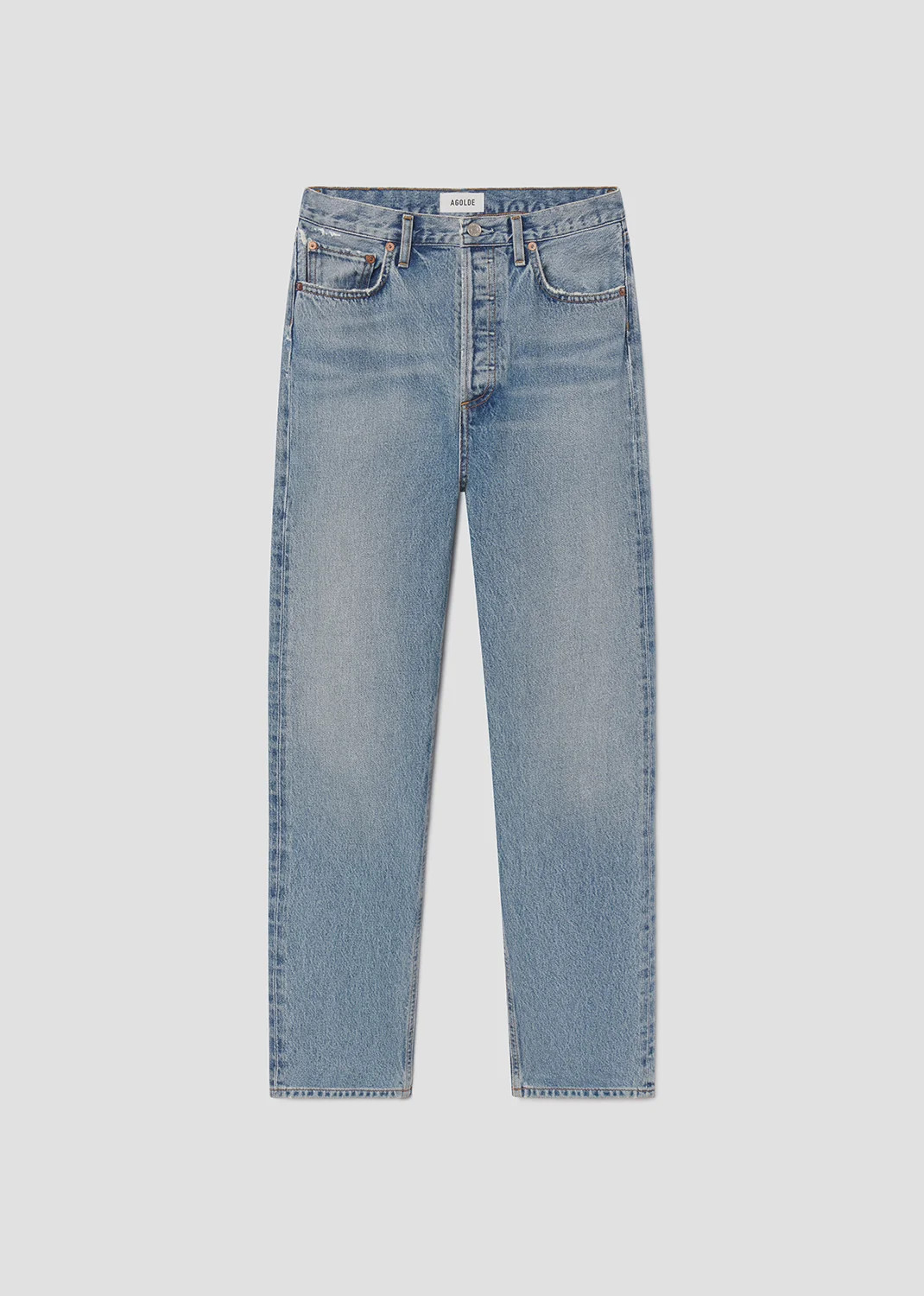 90's Pinch Waist High Rise Straight in Stage | AGOLDE