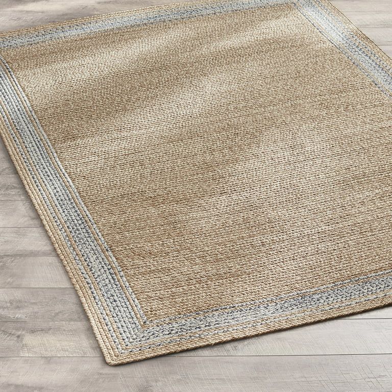 Better Homes & Gardens Denim Natural Braided Rug by Dave & Jenny Marrs, 5' x 7' | Walmart (US)