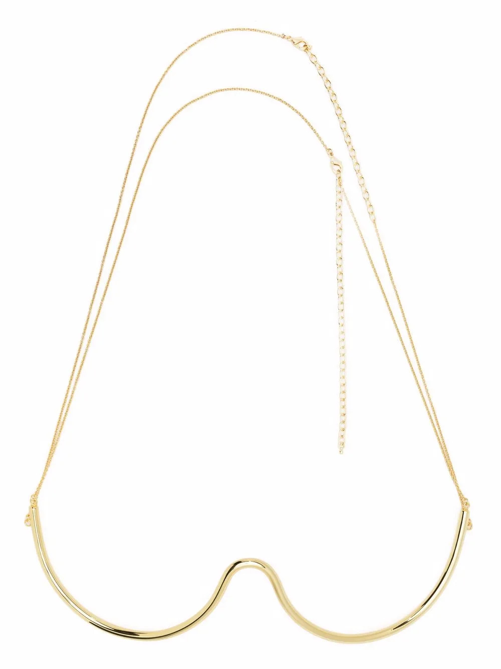 Cult Gaia bra-cup Chain Necklace | Gold | FARFETCH | Farfetch Global
