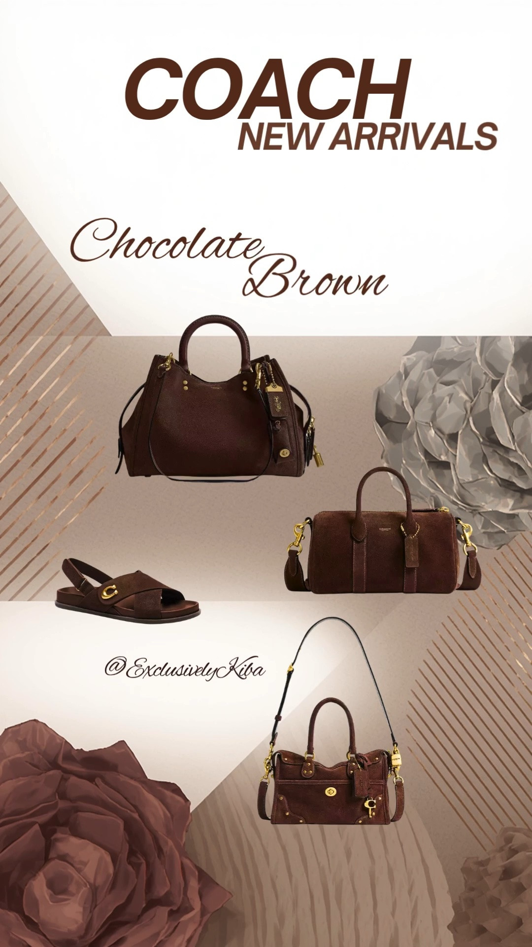 Chocolate brown is having a major moment… and I’m not mad about it. 🤎

Coach just dropped these new arrivals today, and this rich espresso shade paired with gold hardware is giving timeless luxury. The bags are perfect for elevating everyday outfits, and those sandals are an easy staple for the rest of summer and into fall.

Which one are you adding to your wishlist? 👀

✨ Shop all of my Coach favorites through my LTK.

#CoachNewArrivals #CoachBags #LuxuryStyle #FallFashionPreview #CoachNY