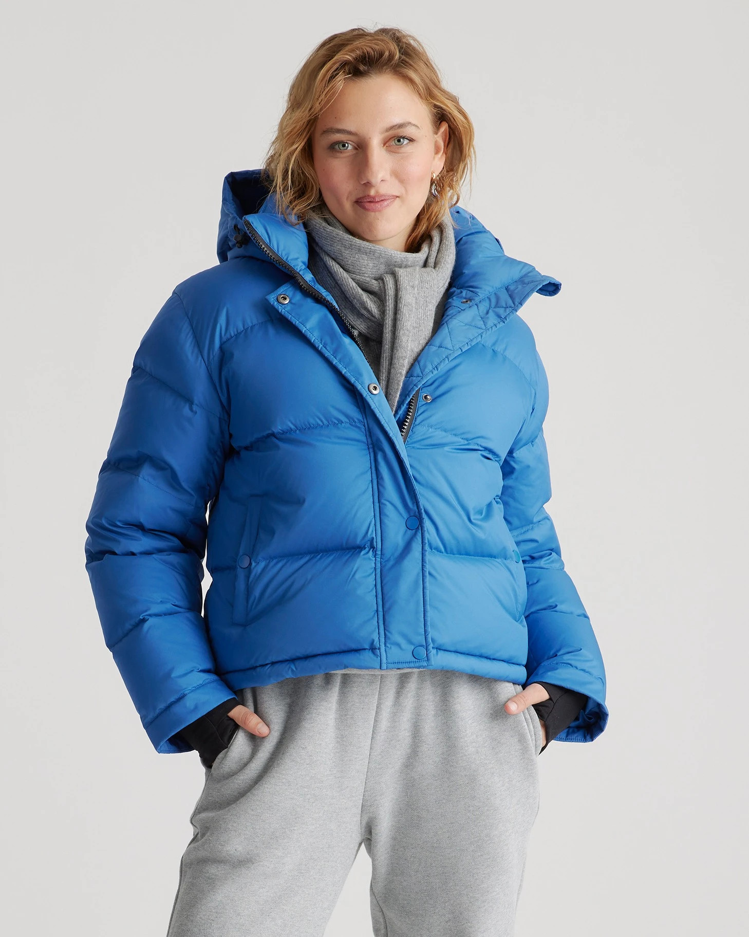 Responsible Down Cropped Puffer Jacket | Quince