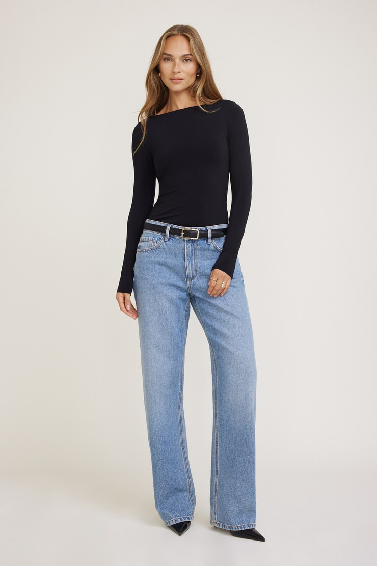 Nola Sculpt Long Sleeve Top | Dynamite Clothing