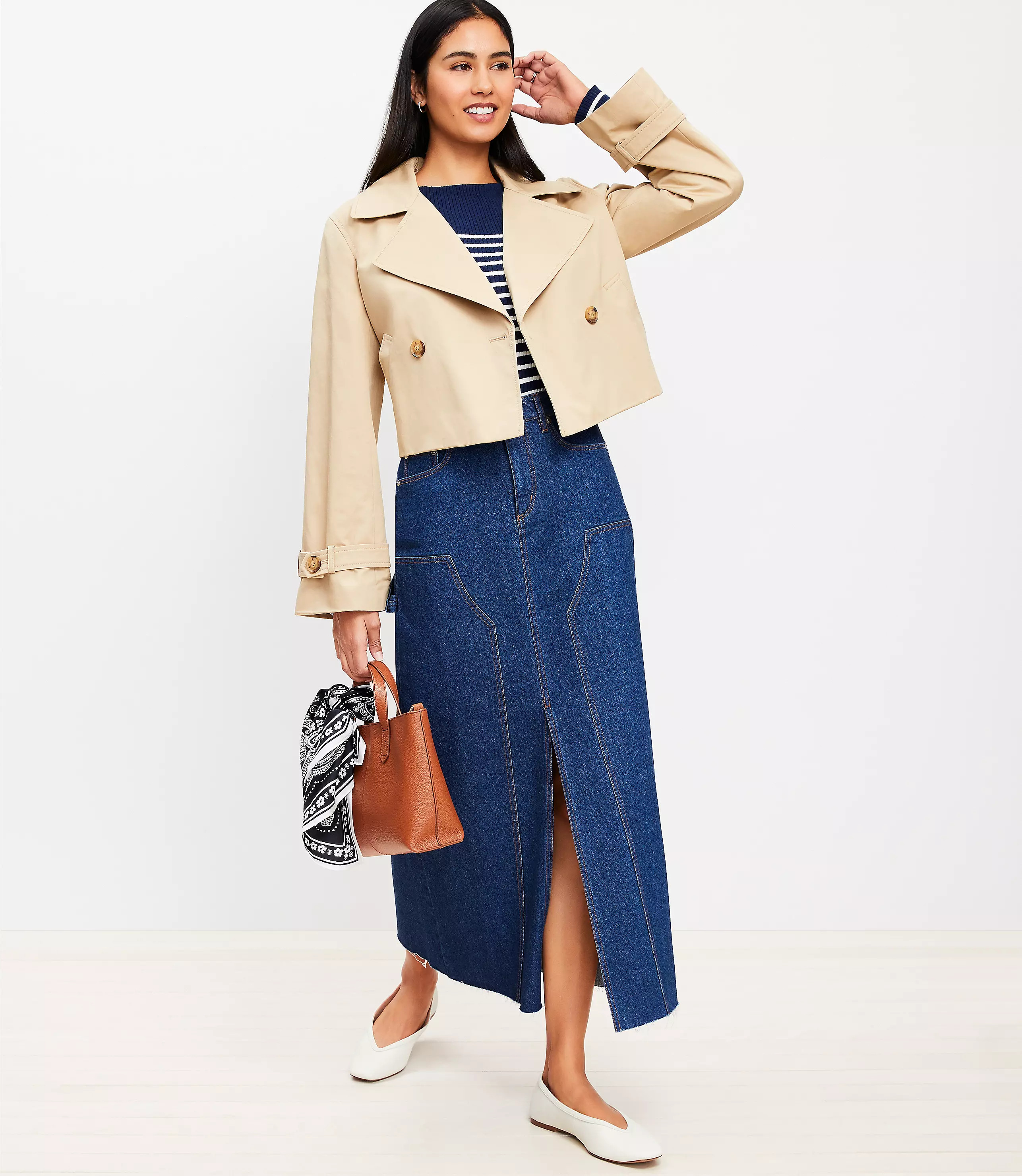 Modern Trench Jacket | LOFT