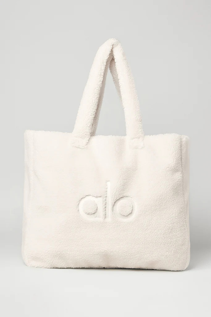 Foxy Sherpa Tote - Ivory | Alo Yoga (US)
