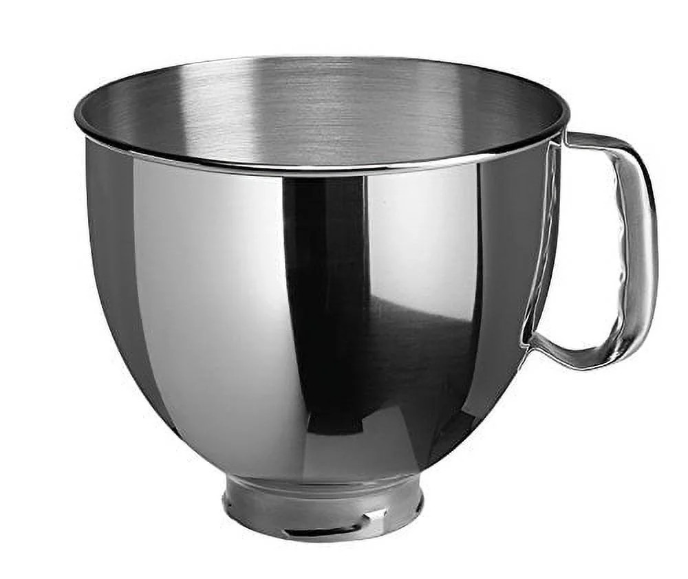 New KitchenAid K5THSBP Tilt-Head Mixer Bowl W/ Handle, Polished Stainless Steel | Walmart (US)