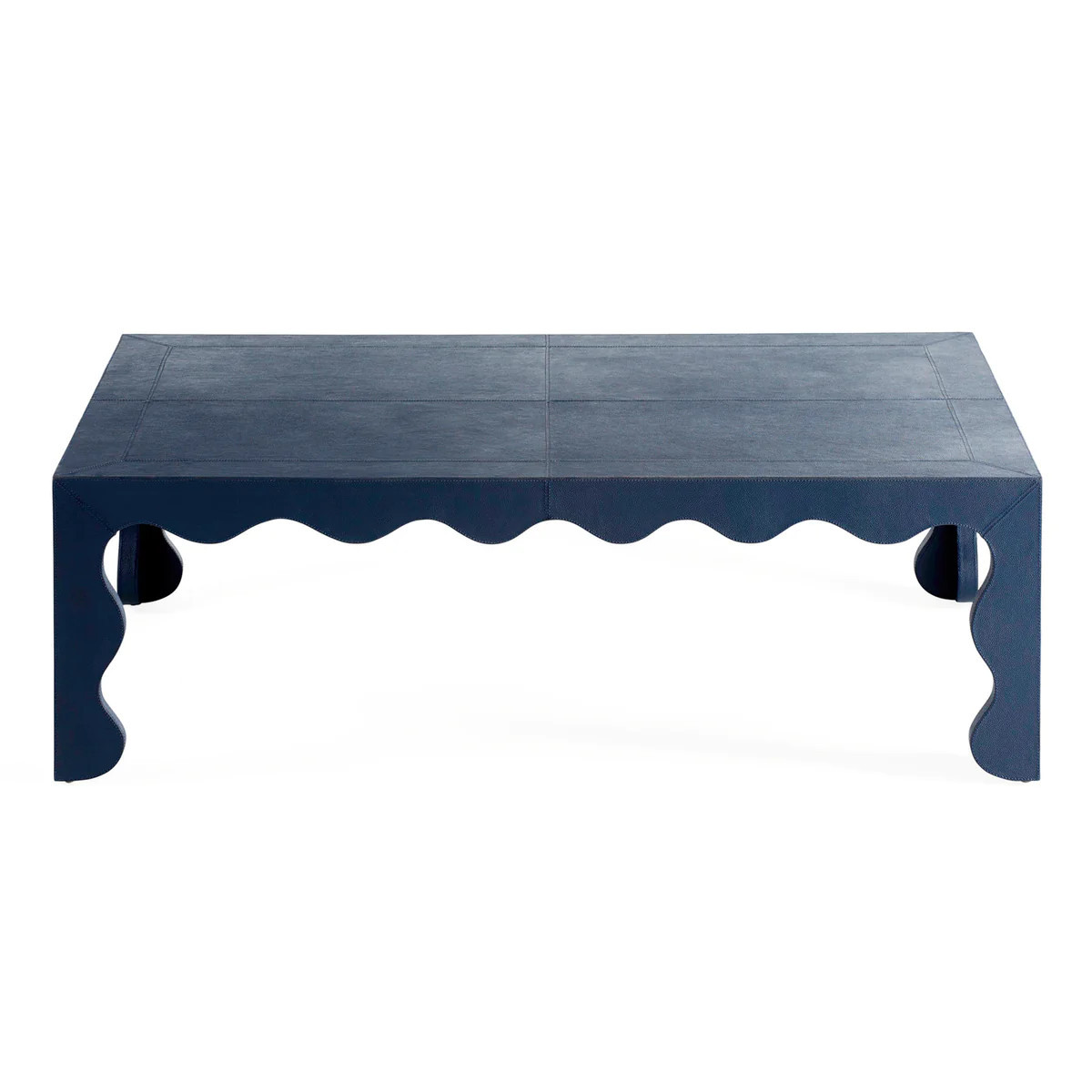 Flow Leather Cocktail Table | Jonathan Adler US