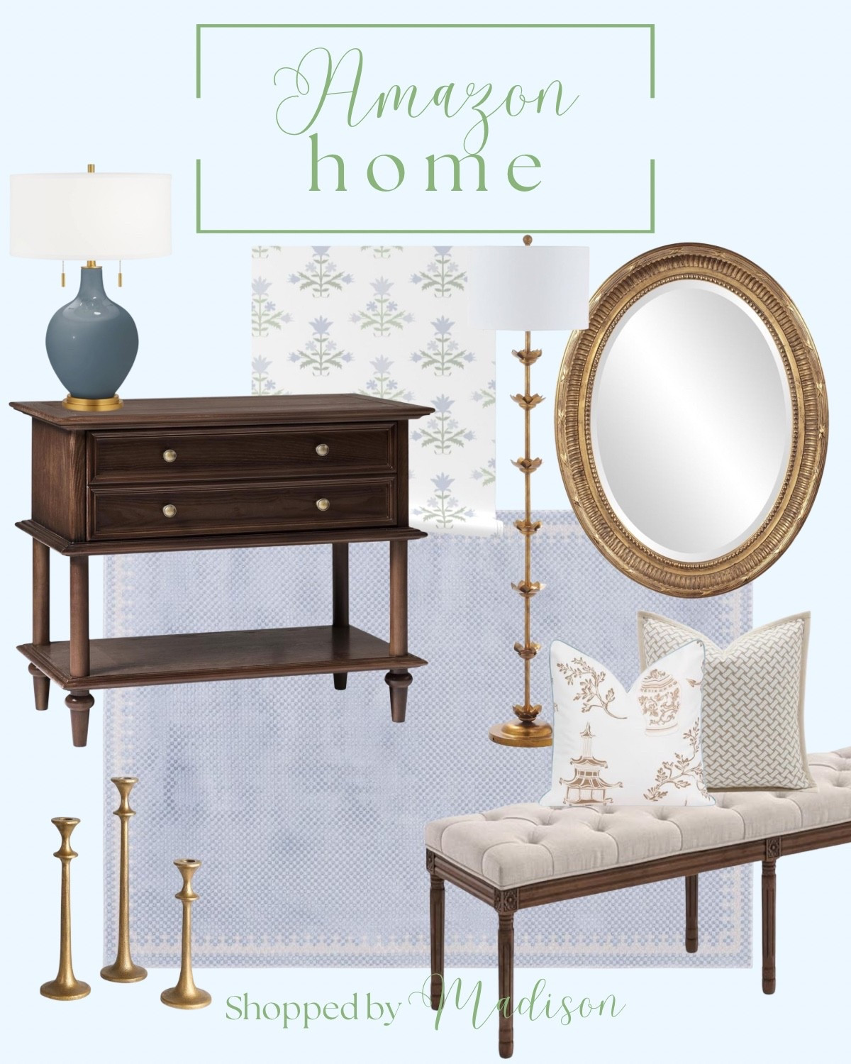 Amazon home design, amazon decor, blue home decor, entryway decor, living room decor 

#LTKHome #LTKSeasonal #LTKStyleTip