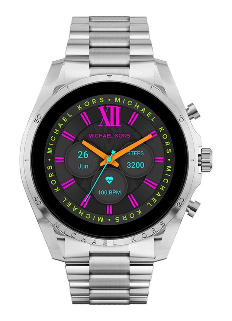 Michael Kors Gen 6 Bradshaw smartwatch MKT5139 • Zilver • de Bijenkorf | De Bijenkorf (NL)