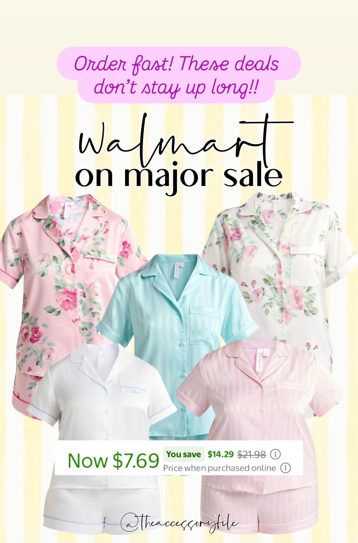 Walmart deals, Walmart clearance, Walmart finds, Walmart fashion, Walmart style, women’s pajama sets, spring outfits, spring fashion 

#LTKfindsunder50 #LTKsalealert #LTKfindsunder100