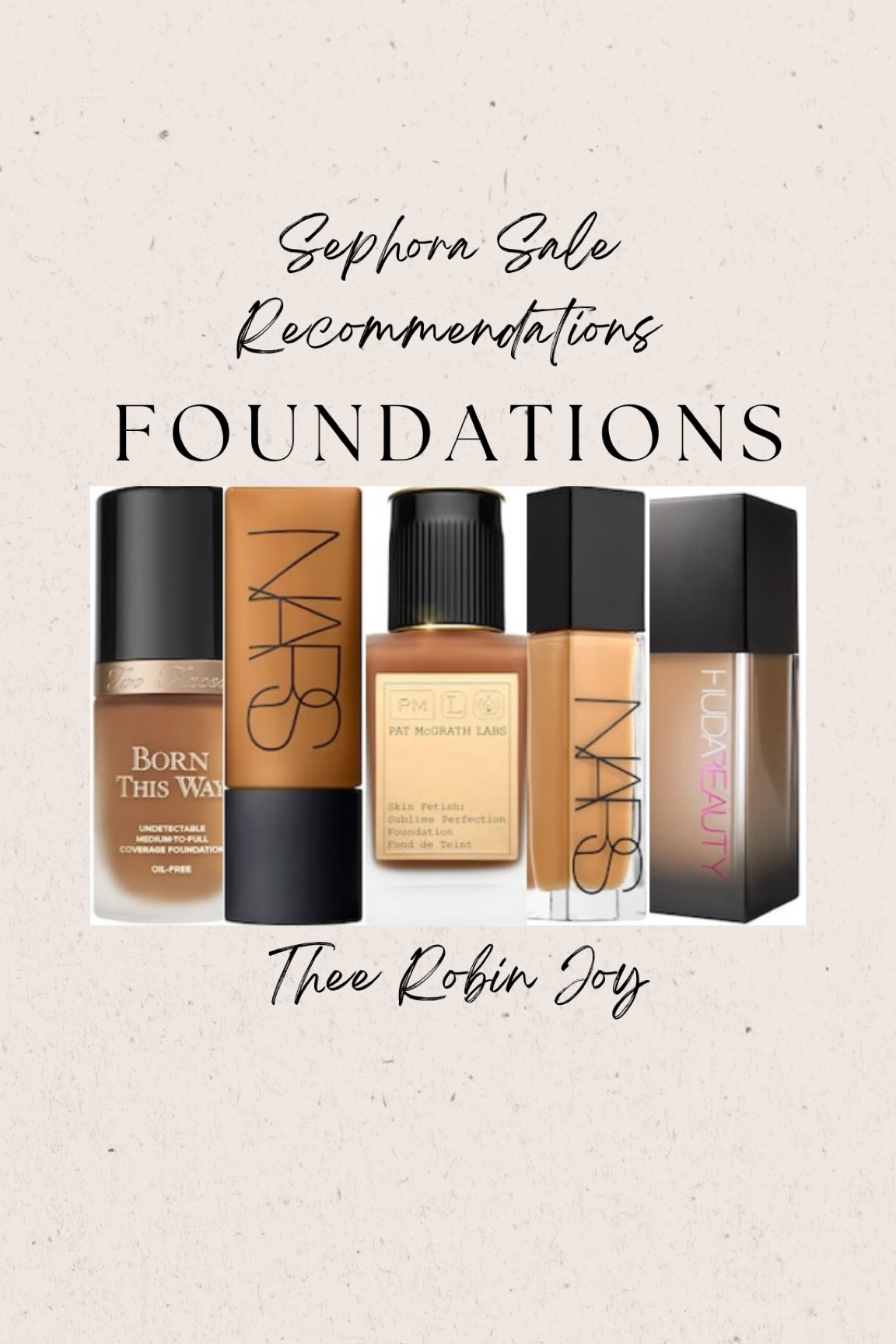 Sephora Sale Recommendations: Foundations! 
These are my top recommendations for foundations for the upcoming Sephora Sale starting 4/14/23!

#LTKsalealert #LTKbeauty #LTKGiftGuide