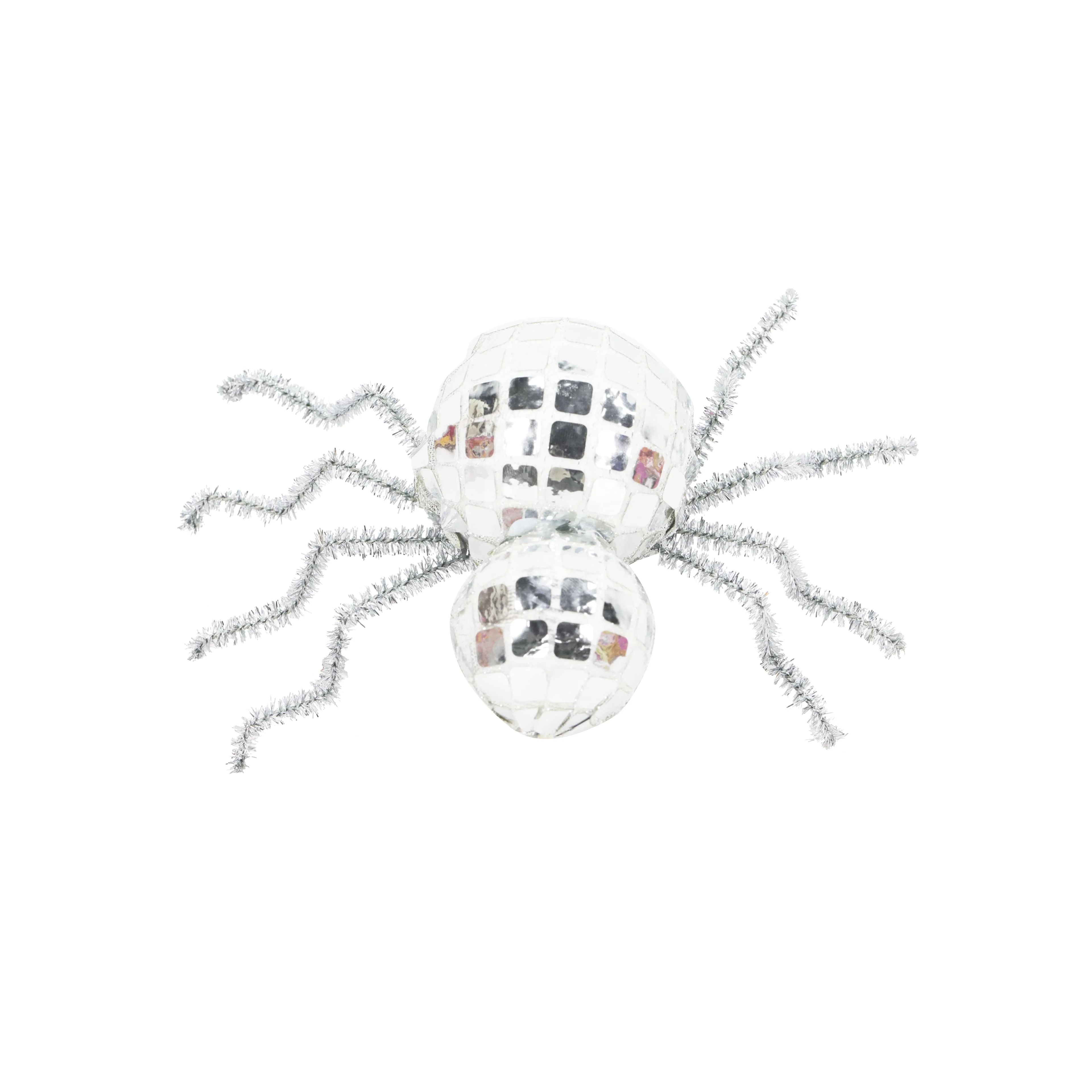 7.5" Silver Disco Ball Spider Tabletop Décor by Ashland®-Halloween Decorations for Home | Walmart (US)