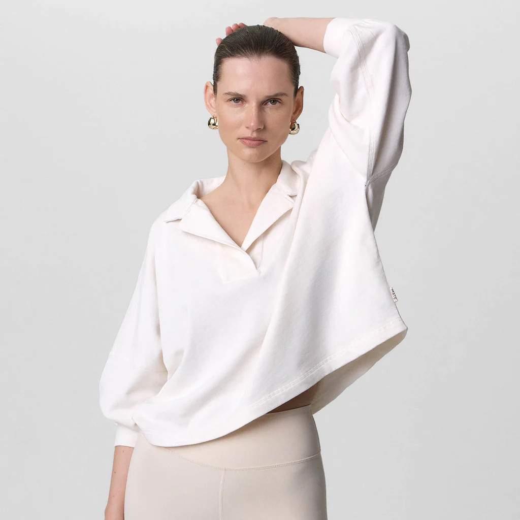 Organic Lightweight Terry Polo | MATE The Label