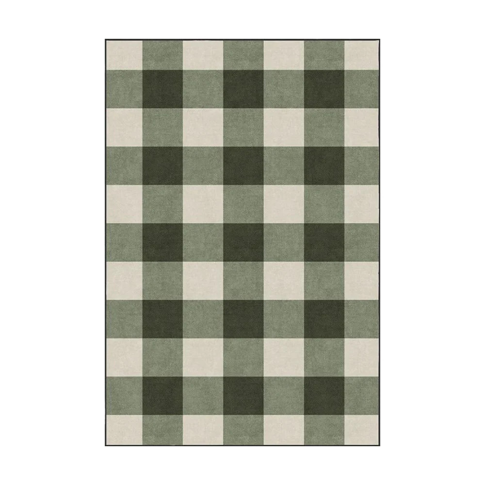 Indira Checkered Washable Rugs | Rugsway.us