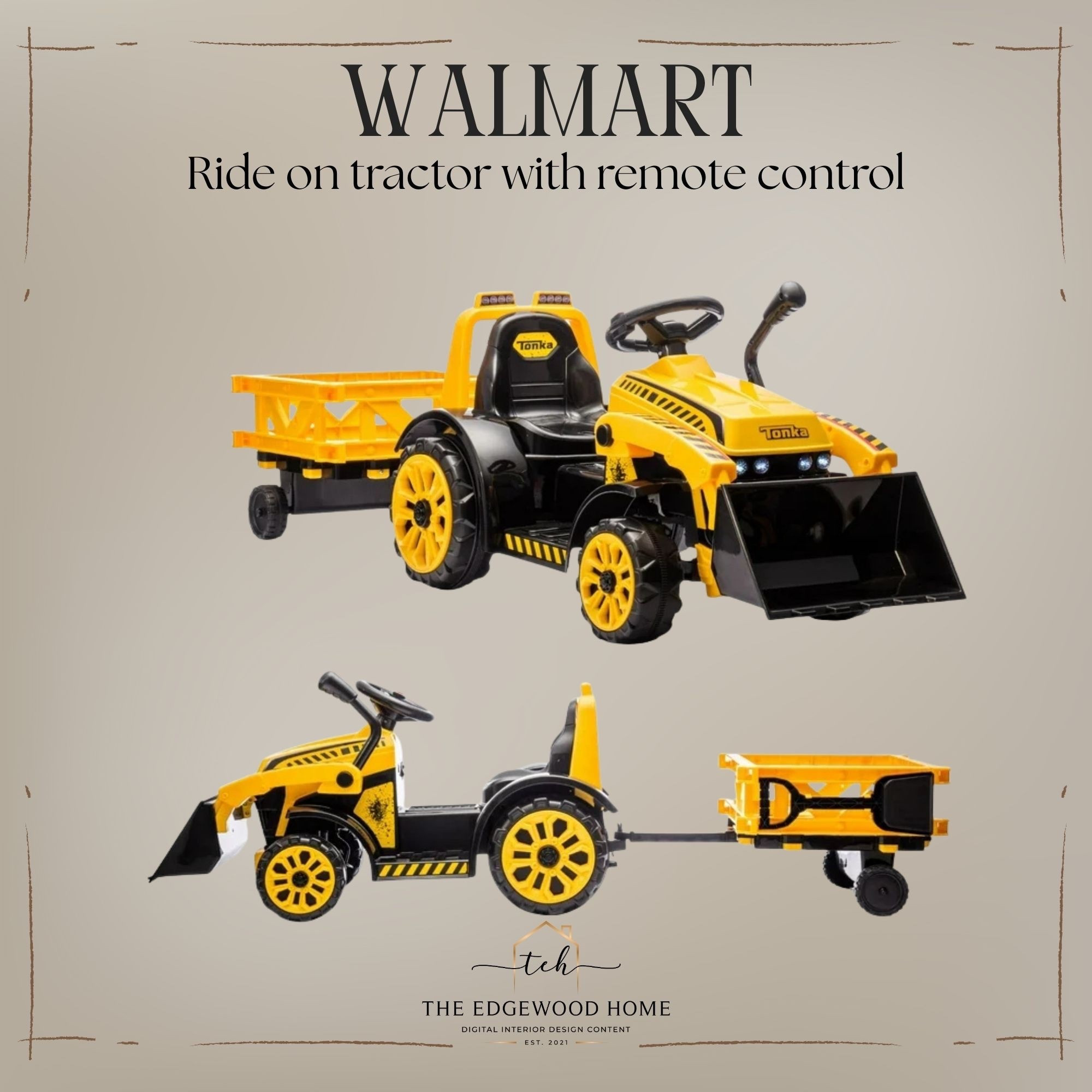 Great Deal on This Ride on Toy Tractor 

#LTKGiftGuide