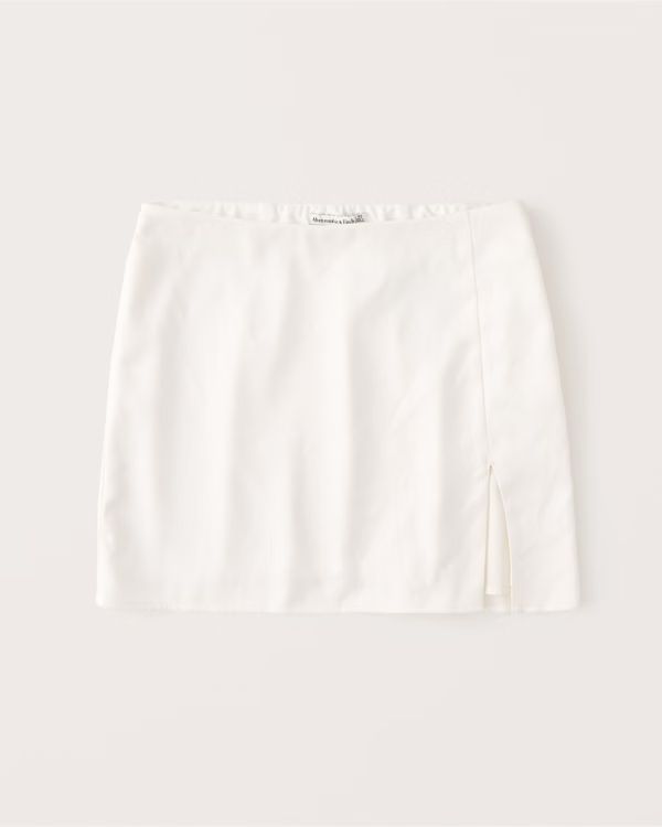 Women's Satin Mini Skirt | Women's Bottoms | Abercrombie.com | Abercrombie & Fitch (US)