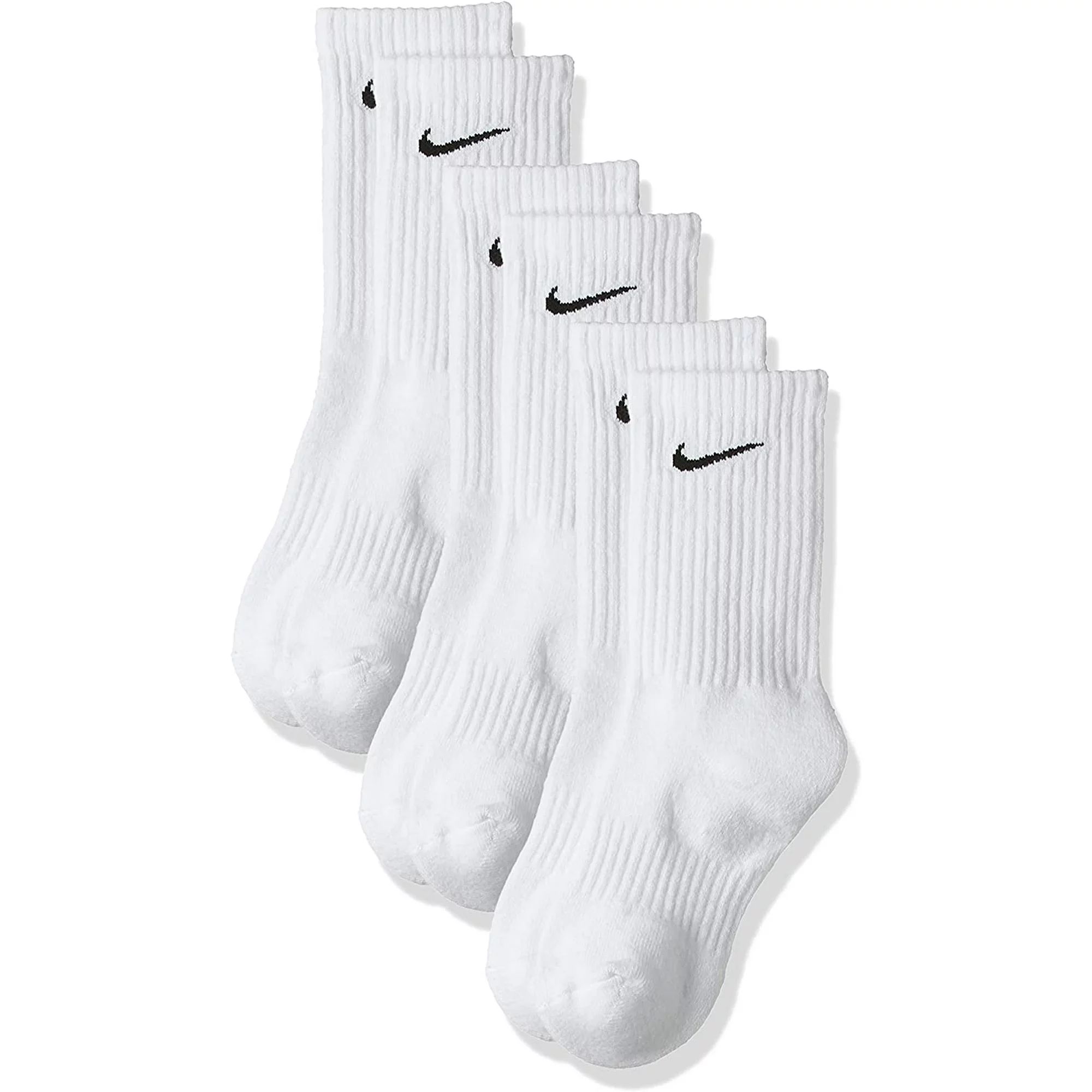 Nike Everyday Cushion Crew Training Socks, Unisex Nike Socks with Sweat-Wicking Technology and Im... | Walmart (US)