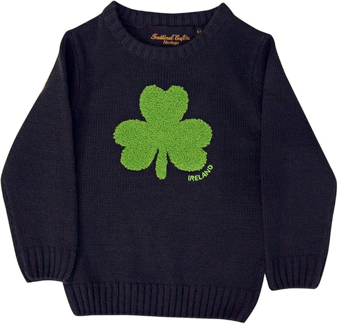 Irish Shamrock Sweatshirt Boys Pullover for St. Patricks Day | Amazon (US)