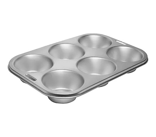 Fox Run Stainless Steel XL Muffin and Cupcake Pan | QVC