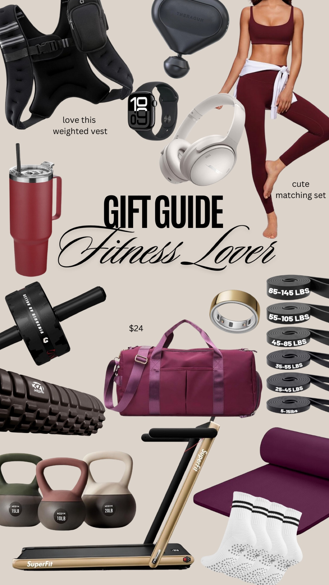 Gift guide for the fitness lover ✨ all from Amazonn

#LTKActive #LTKGiftGuide #LTKFitness