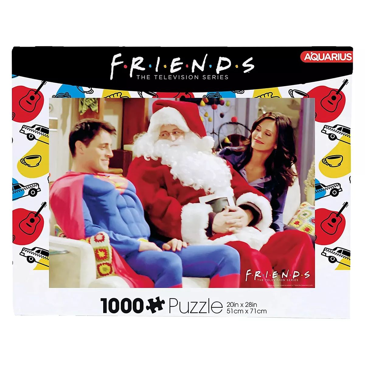 Aquarius Puzzles Friends Christmas 1000 Piece Jigsaw Puzzle | Target