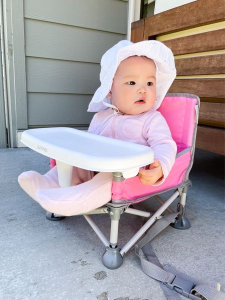 Summer Pop n Sit Portable Booster Chair, Pink Booster Seat! SimpliKids UPF 50+ UV Ray Sun Protection Wide Brim Baby Sun Hat! 

#LTKFind #LTKbaby