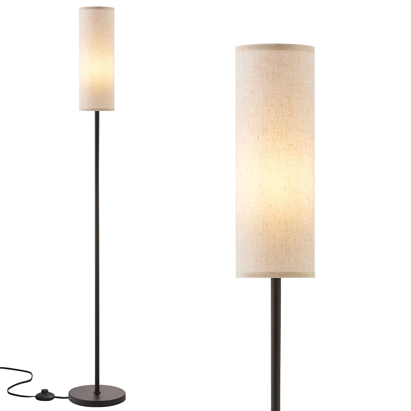 Ambimall Floor Lamp for Living Room Modern - Pole Lamps for Bedrooms Tall, Modern Standing Lamps ... | Amazon (US)
