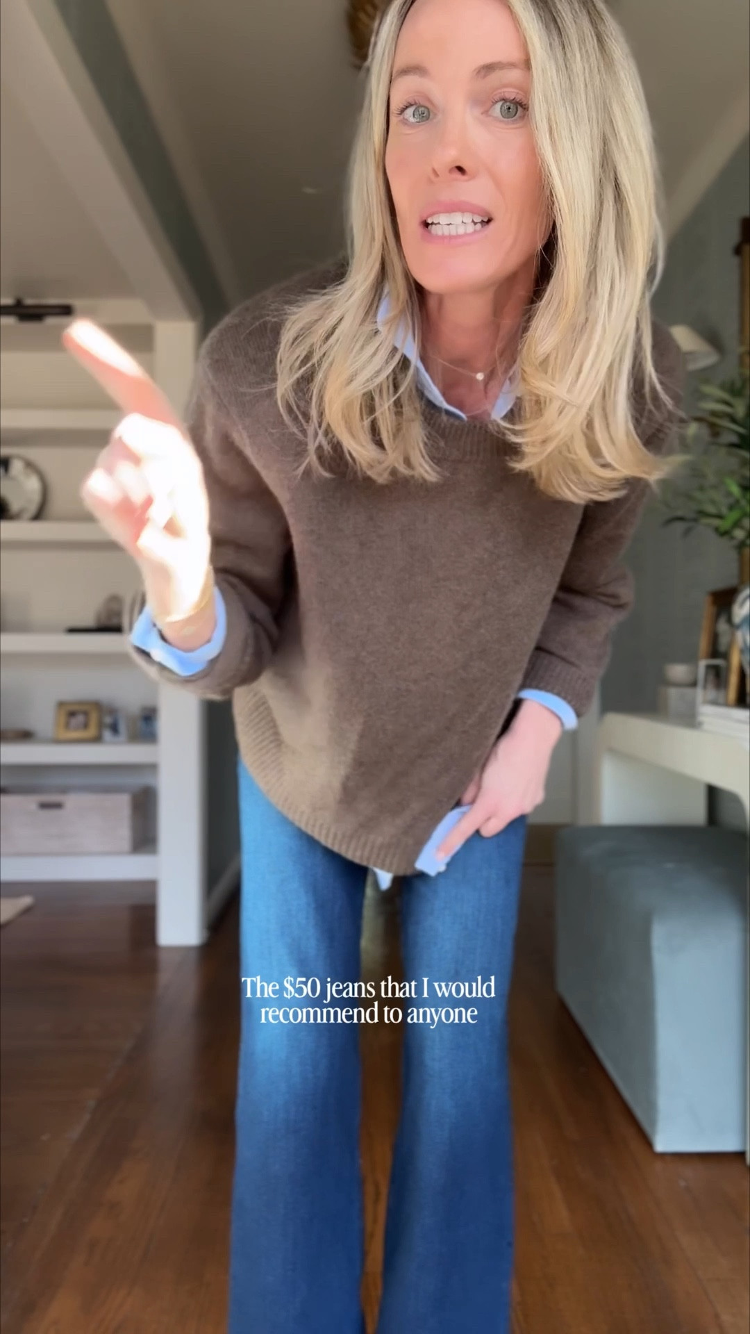 $50 jeans that I would recommend to anyone!! Not only are they so perfect and comfortable, but they are available in 4 inseams and about 11 colors! Trust me on these. True to size! Also, if celebrity stylist Erin Walsh approves of them! She has some awesome looks styled on @onequince website with them ❤️ 

#quincepartner 