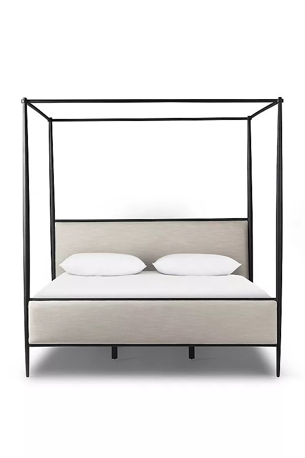 Xander Iron-Frame Canopy Bed | Anthropologie (US)