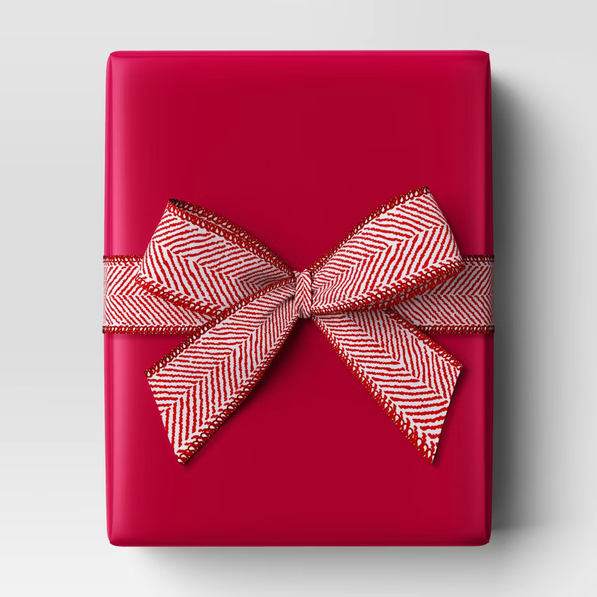 30" 25 sq ft Christmas Roll Wrap Solid Red - Wondershop™ | Target