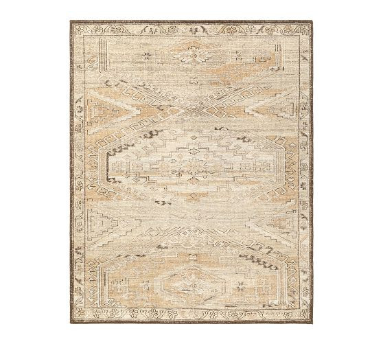 Melba Hand-Knotted Performance Rug | Pottery Barn (US)