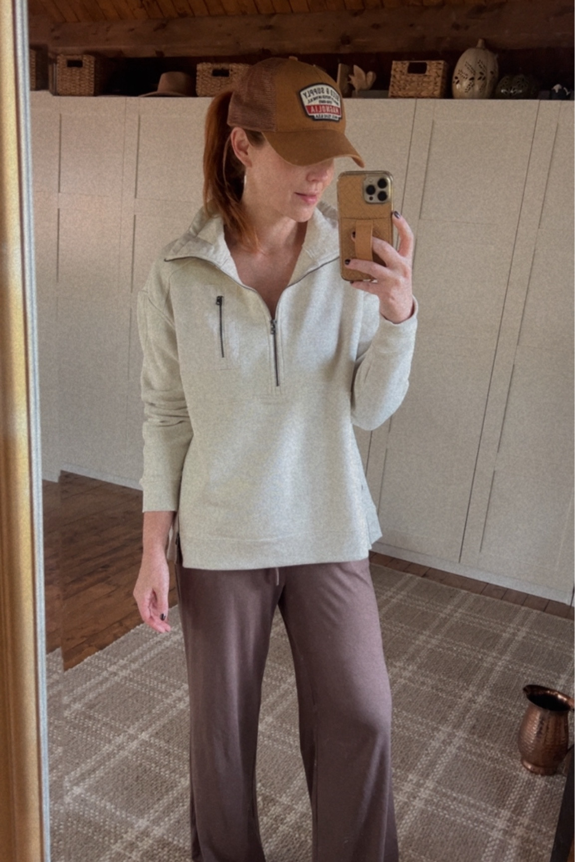 A great Varley inspired by sweatshirt from Walmart! This one is only $25
I’m wearing a large.

#walmartfashion #walmart 

#LTKOver40 #LTKSeasonal #LTKFindsUnder50