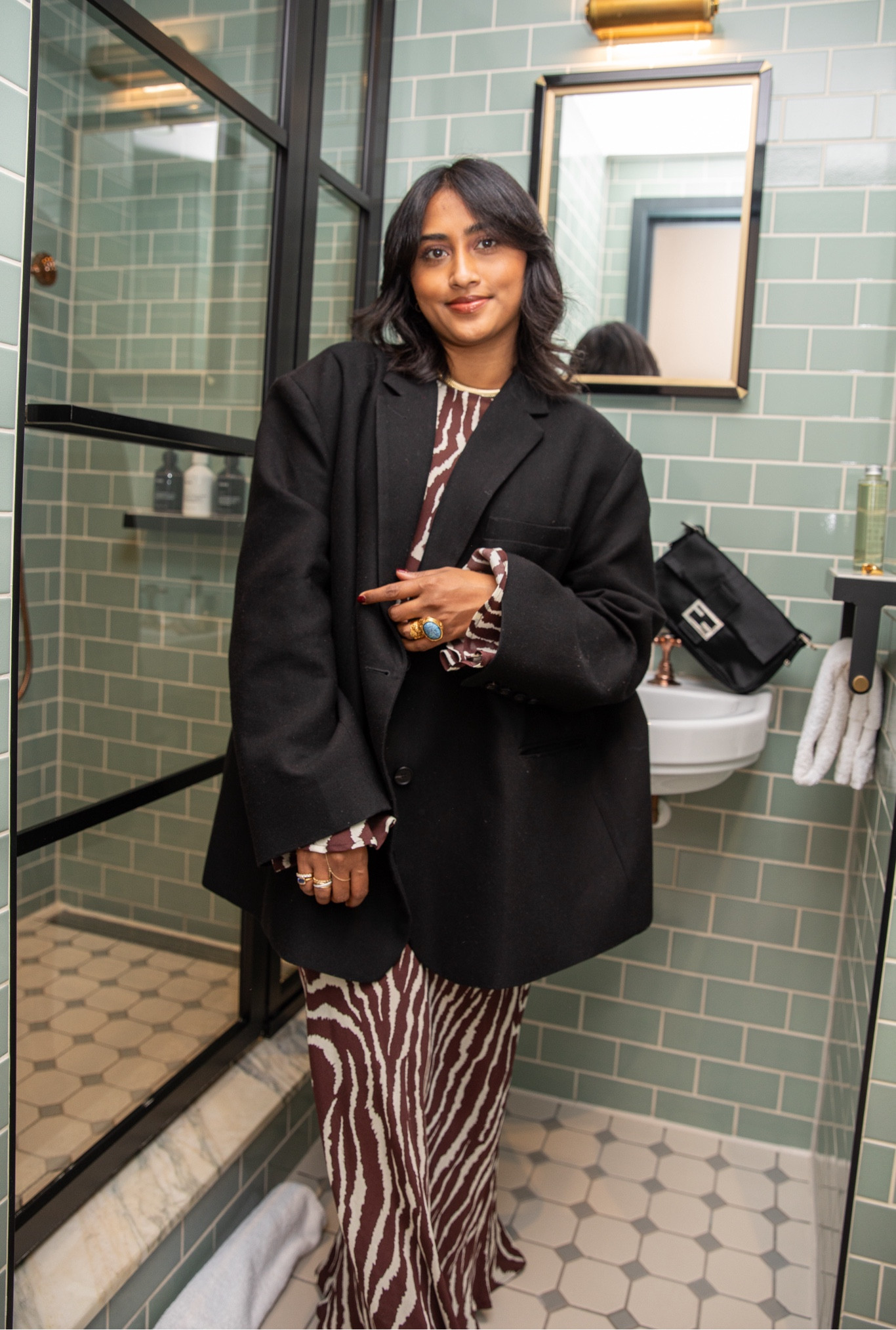 Frankie shop, Realisation par, New look, Asos, H&m, Fendi, Ysl, 24s, oversized blazer, black blazer, maxi dress, zebra print dress, animal print dress, Fendi baguette, Ysl ring, vintage accessories, evening outfit, party outfit, outfit ideas, style inspiration 

#LTKeurope #LTKstyletip #LTKSeasonal