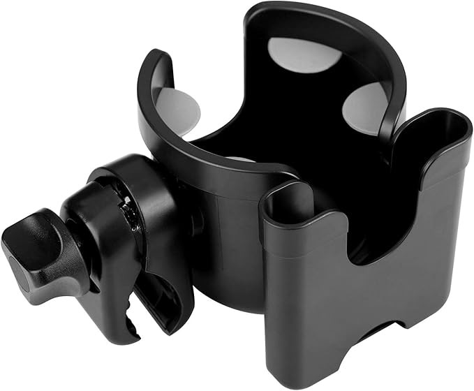 Roinaee Wheelchair Cup Holder with Phone Holder, 2 in 1 Walker Cup Holder, Stroller Cup Holder,Bi... | Amazon (US)