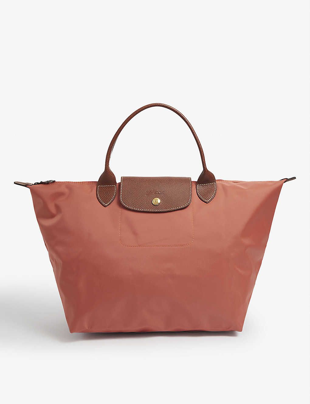 LONGCHAMP Le Pliage medium recycled-nylon top-handle bag | Selfridges