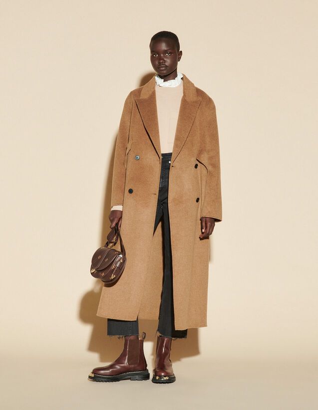 Long double-breasted coat | Sandro Paris (US)