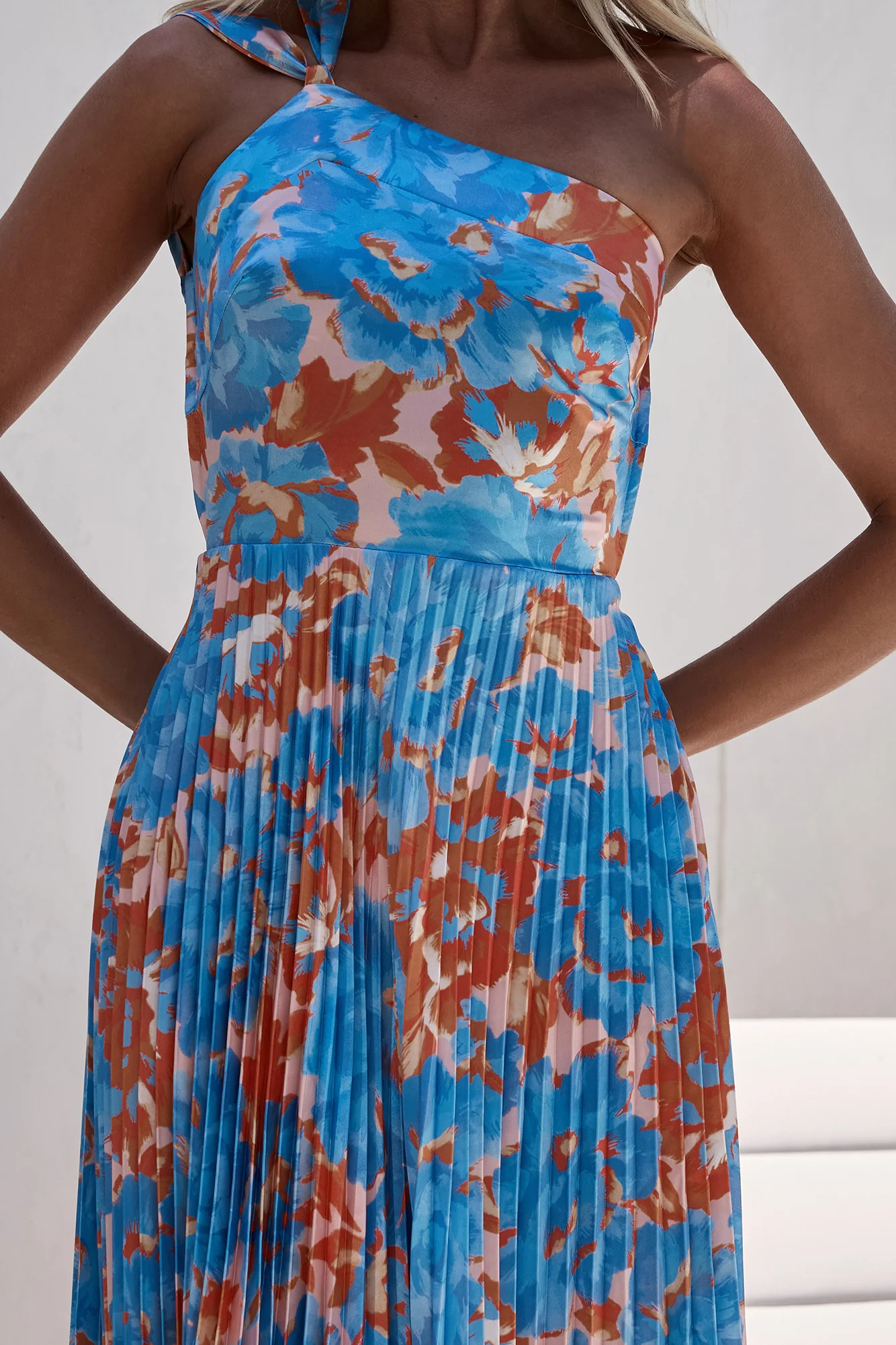 Ready Or Not Maxi Dress Blue | Fortunate One