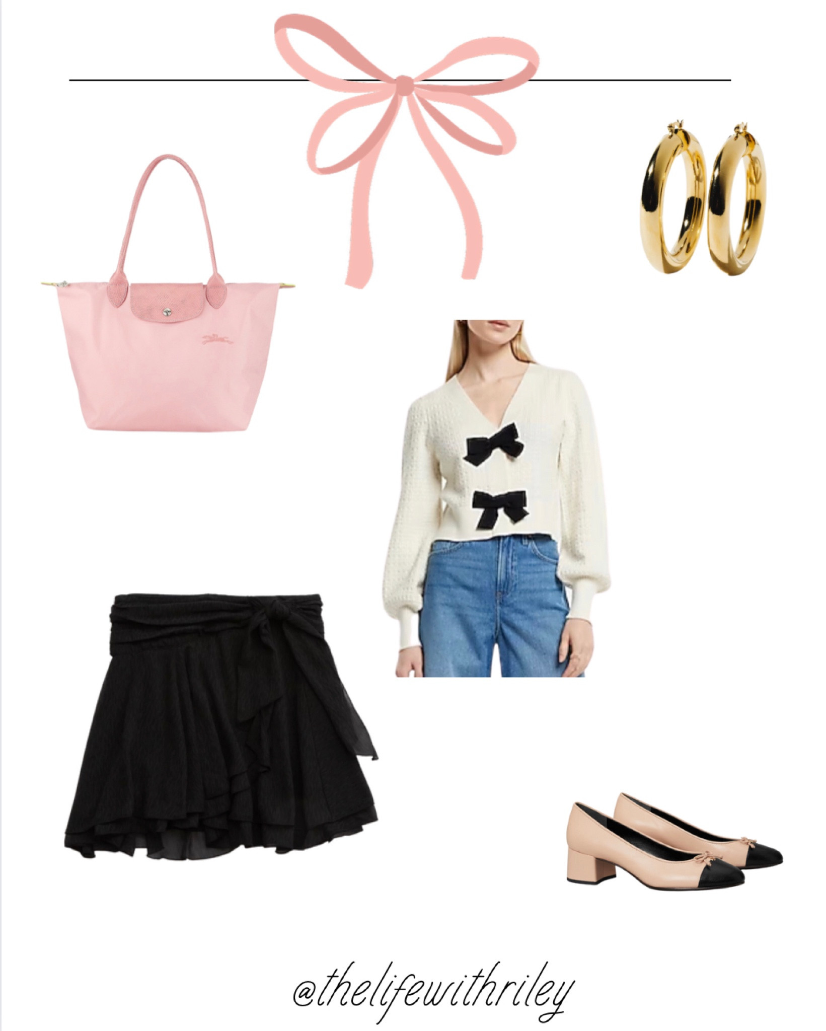 Classic fall transition outfit 

Classic outfit, old money style, cap toe shoes, toe cap shoes, bow shoes, bow sweater, bow cardigan, casual outfit, black skirt 

#LTKSeasonal #LTKstyletip #LTKshoecrush