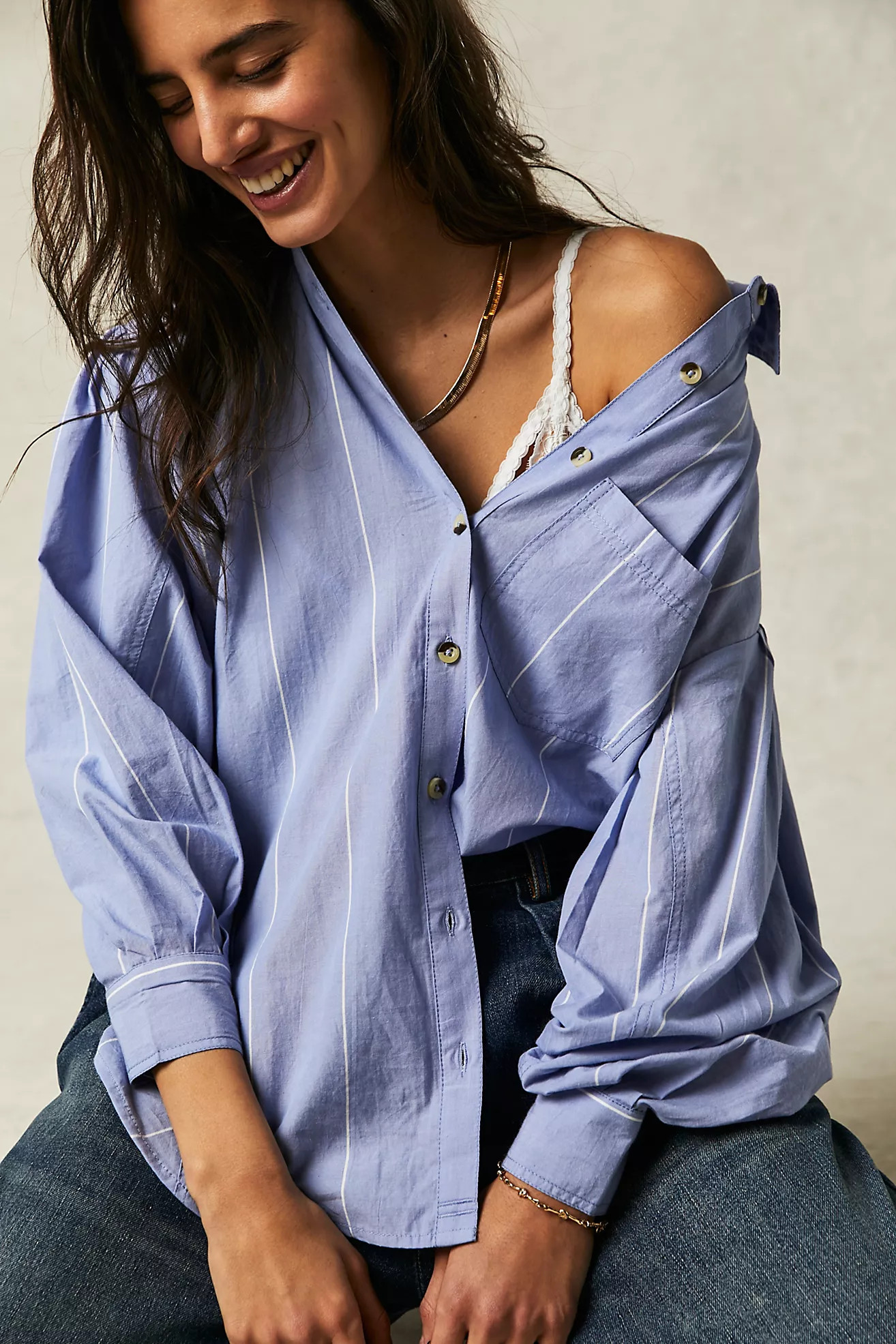 Happy Hour Stripe Top | Free People (Global - UK&FR Excluded)